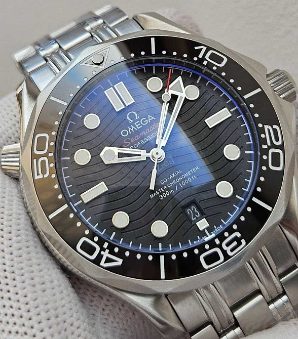 Швейцарские часы Omega Seamaster Black 300m Automatic Харьков - изображение 8