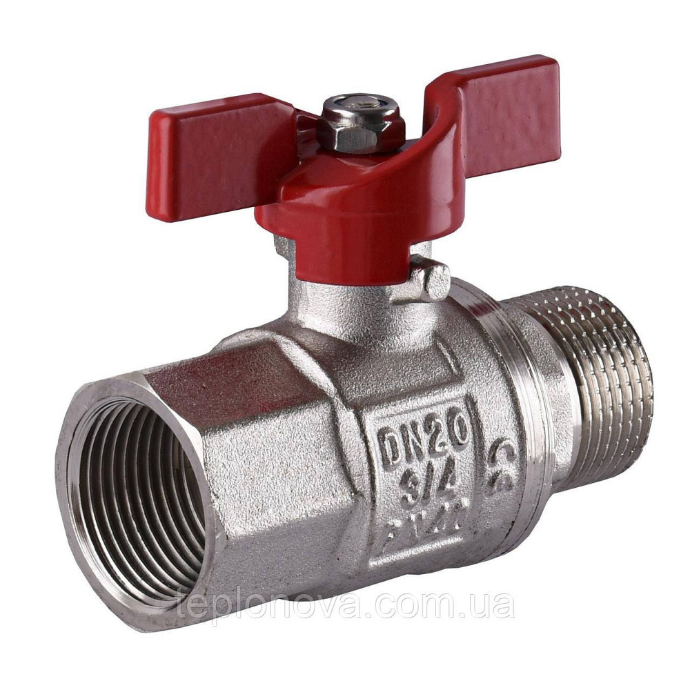 Кран кульовий прямий SELBA 3/4" НВ КБ SL1508 Чернівці - фото 2