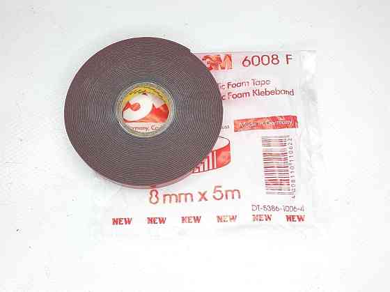 Скотч двосторонній. 3M 6008F 8мм*5м*0,8мм Вінниця