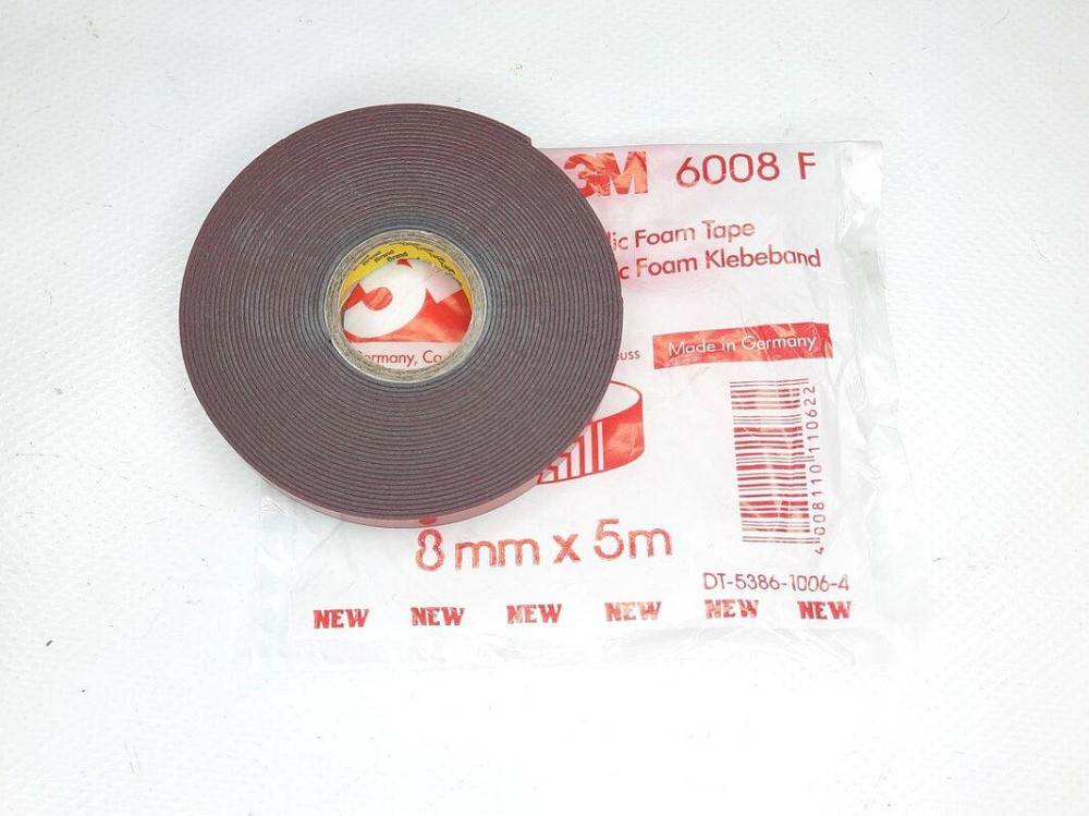Скотч двосторонній. 3M 6008F 8мм*5м*0,8мм Вінниця - фото 1