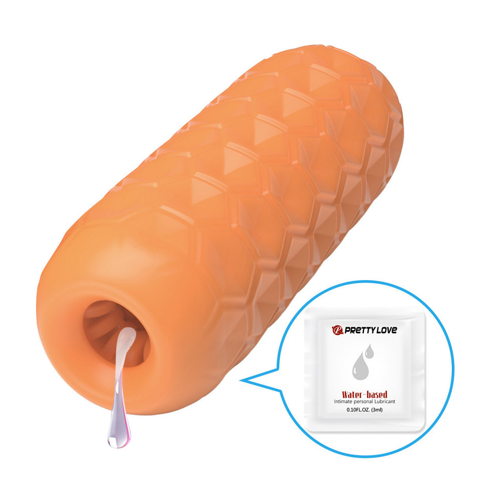 Мастурбатор Pretty Love Venus-X Orange с шариками для стимуляции, 18 х 6.5 см Sex Aura Киев - изображение 7
