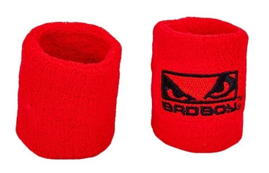 Напульсник (пов'язка на руку, махрова), 1шт, BAD BOY 5762 Вишневе - фото 6