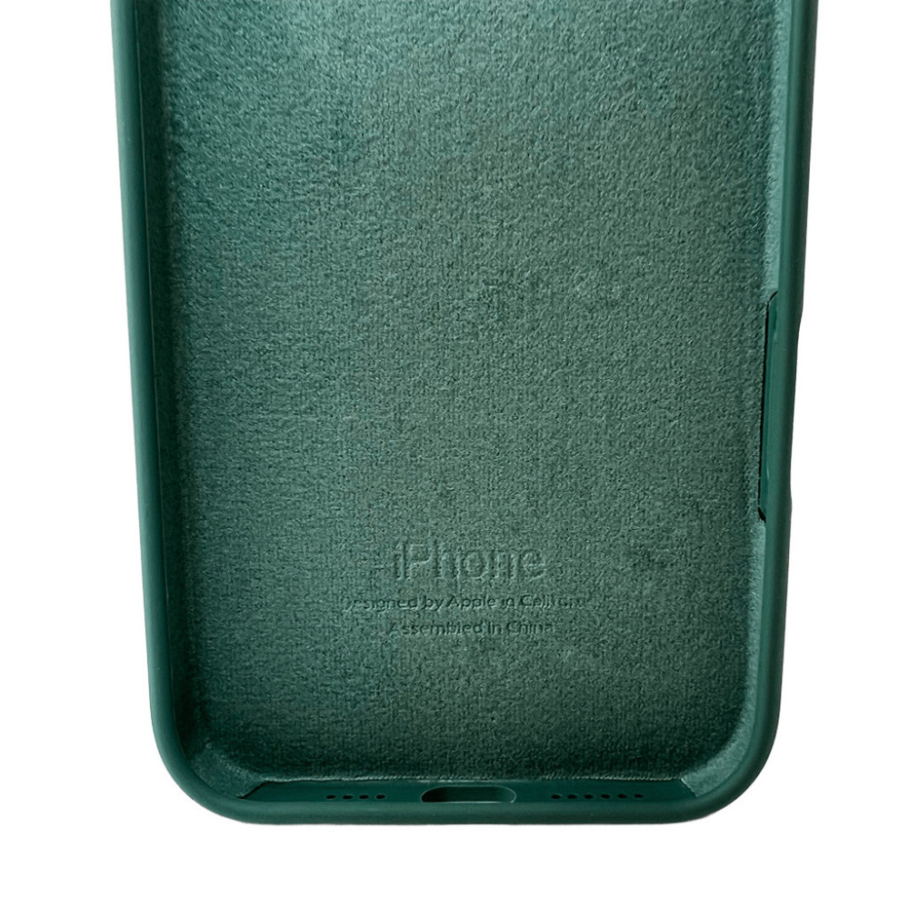 Силиконовый чехол для iPhone 16 Pro Max, Pine Green Киев - изображение 6