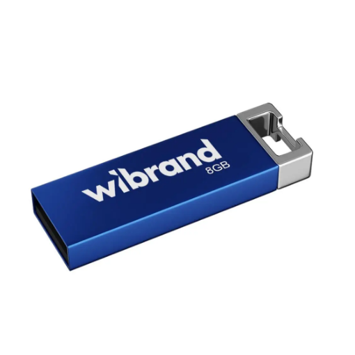 Флешка 8Гб USB 2.0 блакитний Chameleon Wibrand Житомир - фото 1