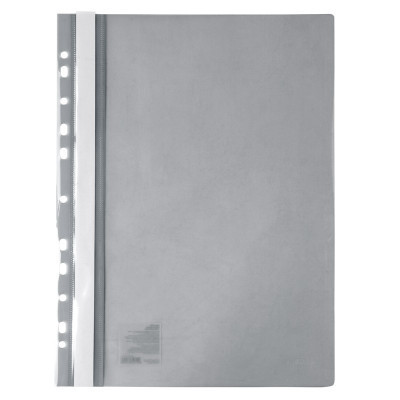 Папка-скоросшиватель Axent А4 с перфорацией 120/150 мкм Серая (1318-12-A) Винница - изображение 1