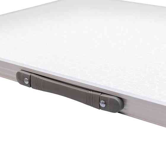 Складний стіл для пікніка Lugi, білий 75x55 см Київ