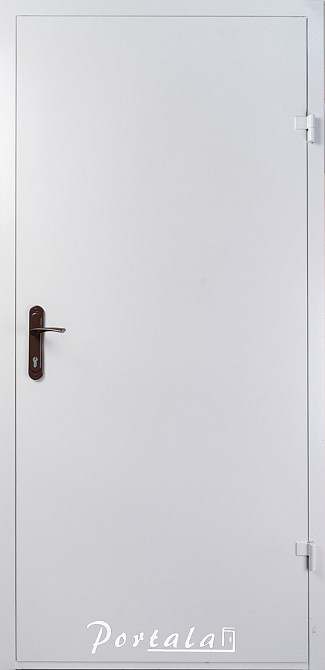 Двері технічні, ЕИ30, сіра шагрень,на трубі Київ - фото 1