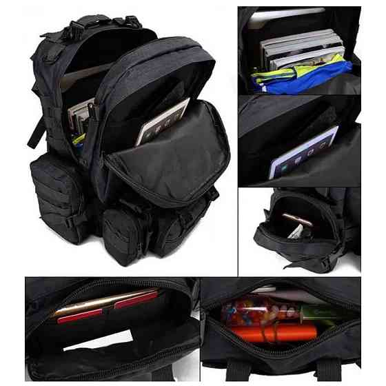 Рюкзак військовий бойовий 50л, Місткий тактичний рюкзак Штурмовий для військових ЗСУ RU-87 Івано-Франківськ