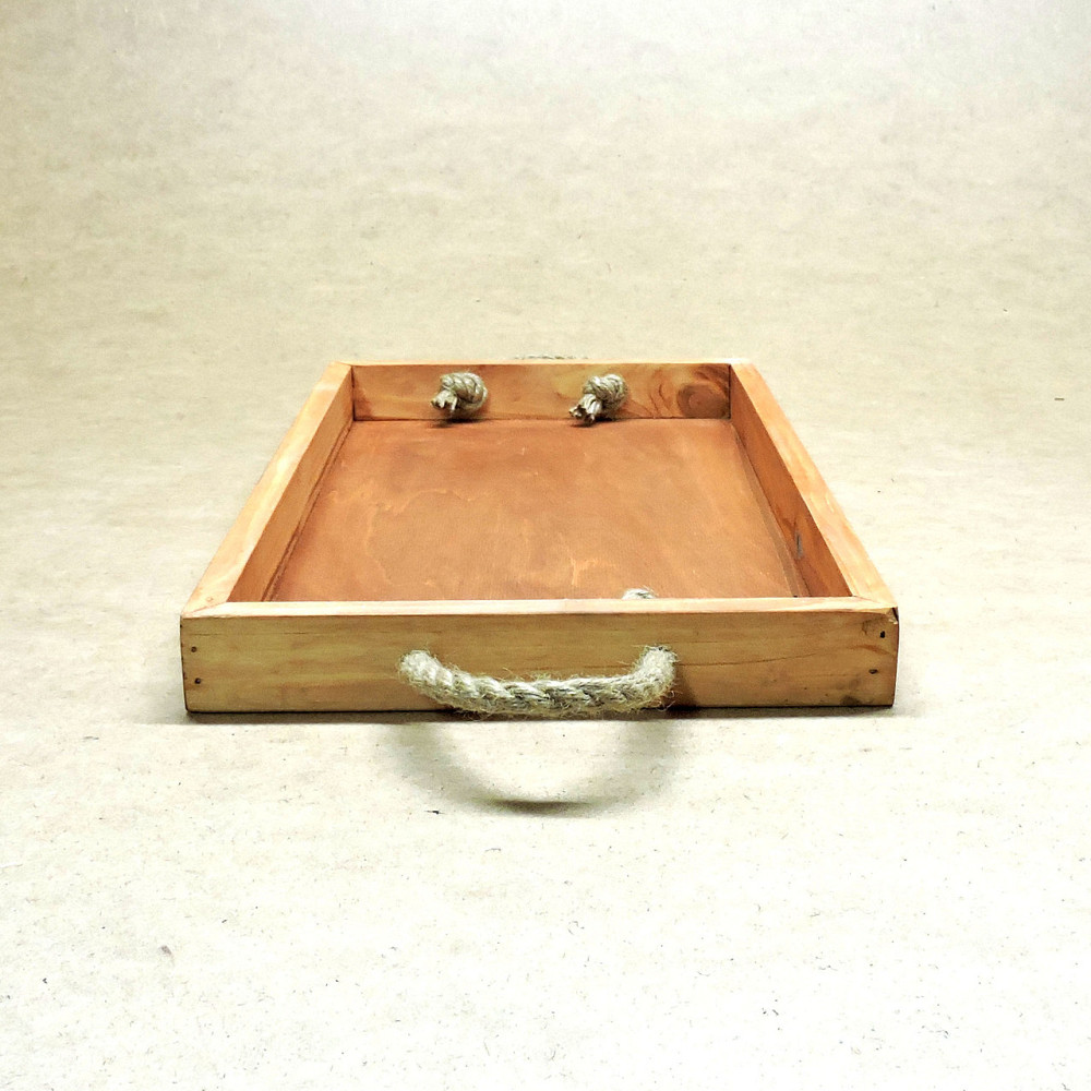 Піднос дерев'яний "Шарлеруа 50х27" амаретто Миколаїв - фото 8