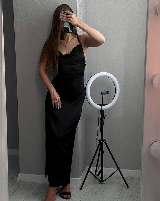 Женское элегантное романтическое платье макси с вырезом шелк Армани 44/46 Одесса - изображение 7