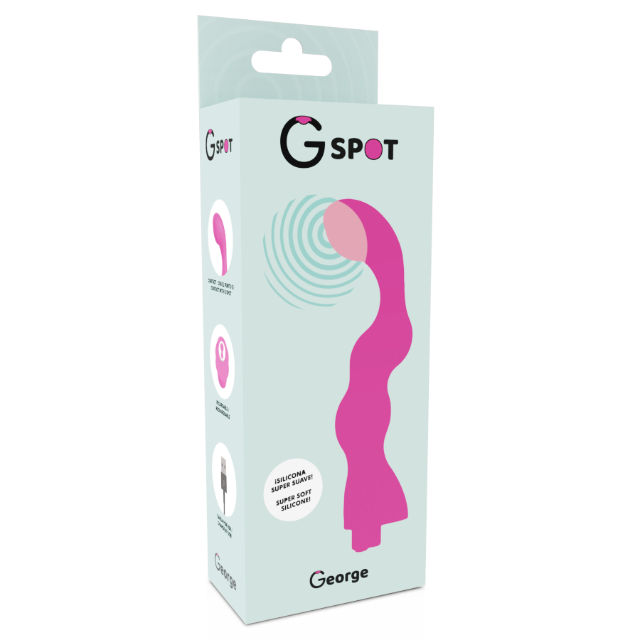 Вибратор для зоны G GEORGE, цвет: розовый G-SPOT (Испания) Sex Aura Киев - изображение 5