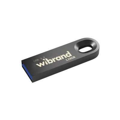 USB флеш накопичувач Wibrand 128GB Eagle Grey USB 3.2 Gen 1 (USB 3.0) (WI3.2/EA128U10G) Вінниця - фото 1