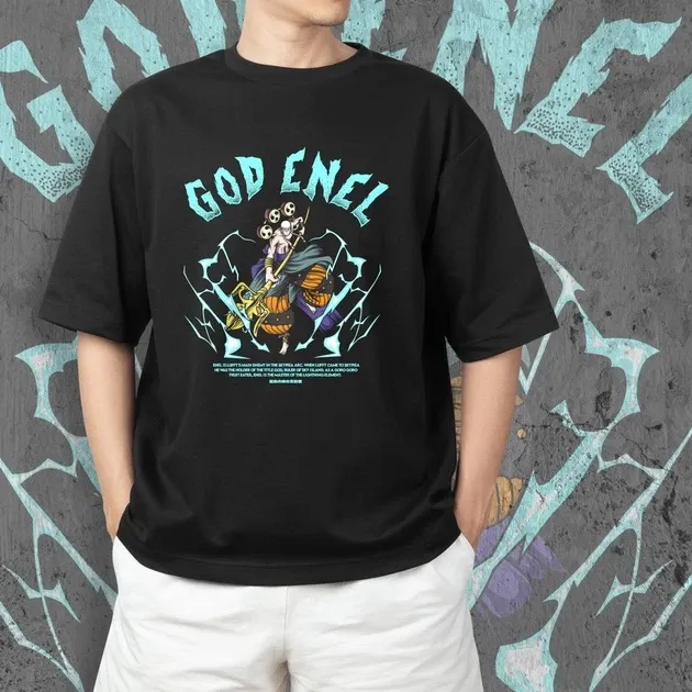 Футболка для підлітка хлопчика з принтом Ван Пис God Enel Розмір 160 Anime10238 Дніпро - фото 4