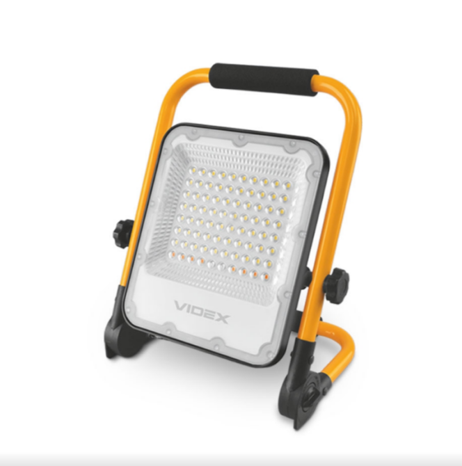 LED Прожектор 50W 5000К акумуляторний VL-F2A-505 Premium Videx Житомир - изображение 3