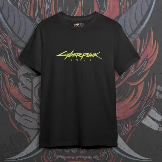 Футболка чоловіча з  принтом Киберпанк 2077 Розмір 48 Дніпро