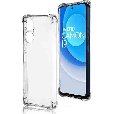 Чохол до мобільного телефона BeCover Anti-Shock Tecno Camon 19 (CI6n)/19 Pro (CI8n) Clear (708901) Вінниця