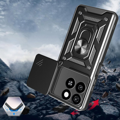 Чехол для мобильного телефона BeCover Military ZTE Blade A55 Black (713550) Винница - изображение 2