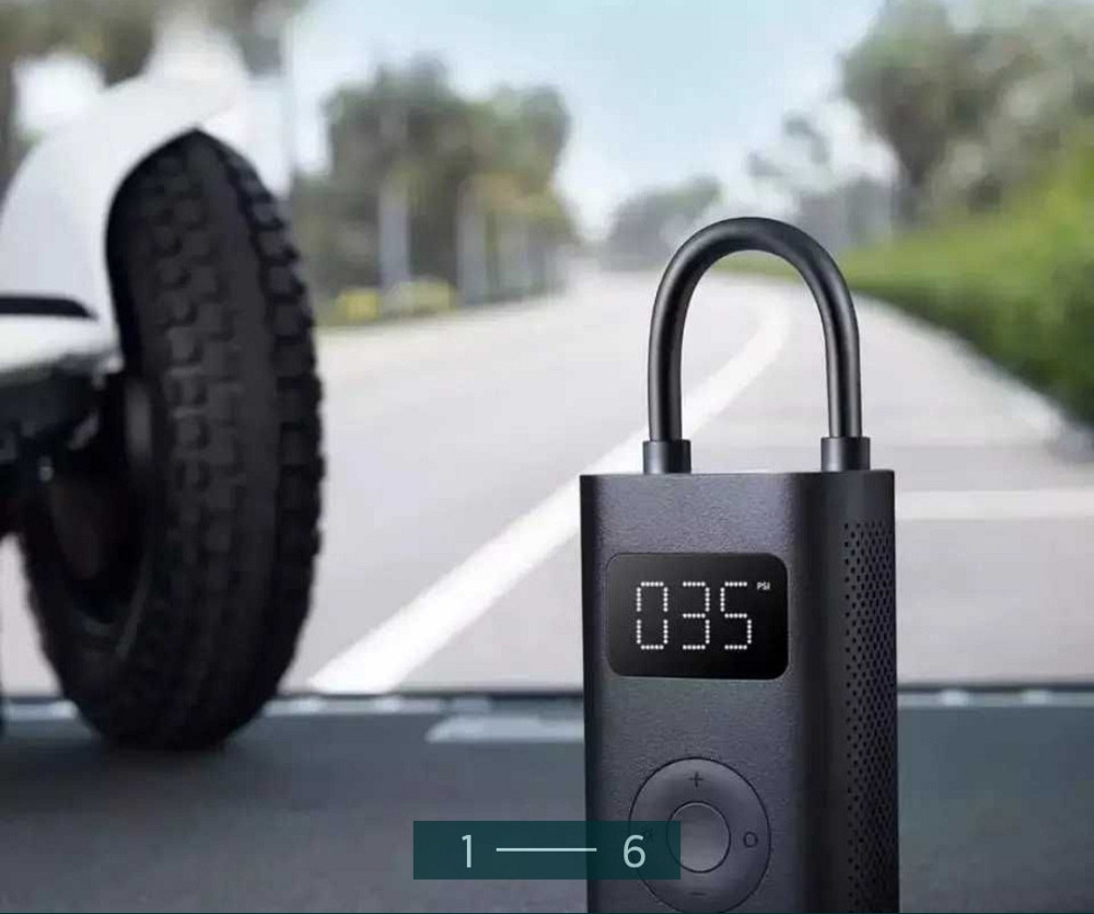 Портативний насос-компресор Xiaomi Mijia Electric Pump 1S Air Pump Київ - фото 1