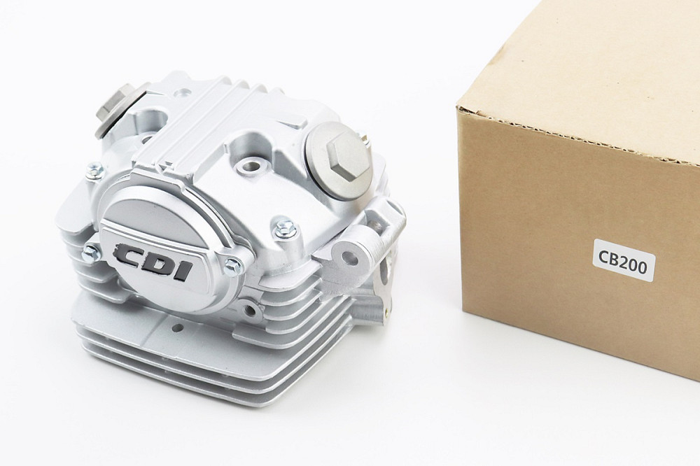 Головка циліндра у зборі CB-200cc-63,5мм повний к-кт Київ - фото 1