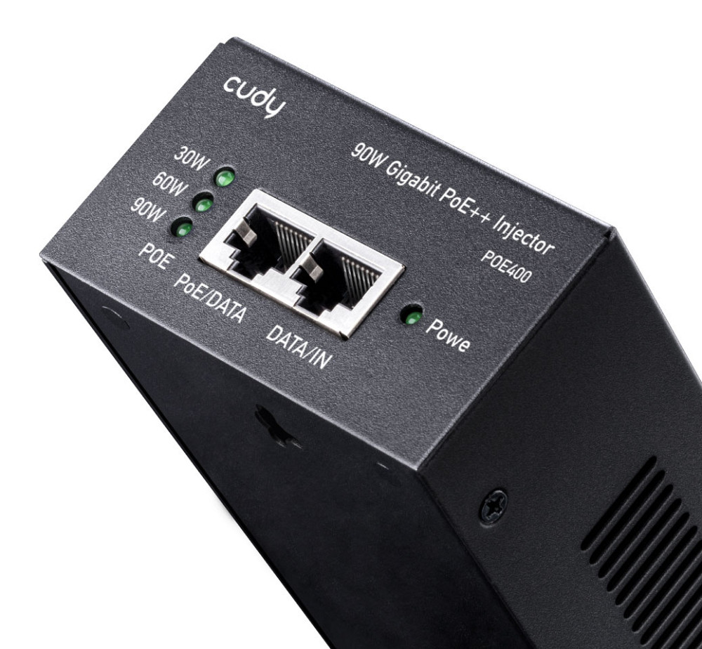Адаптер PoE Cudy Iнжектор POE400, 90W Gigabit PoE+/PoE Injector Винница - изображение 3