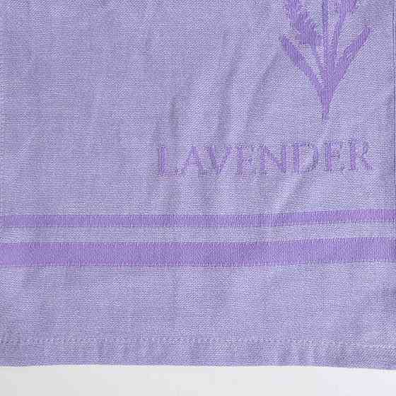 Полотенце кухонное Lavender 30x50 см пестротканое 260 г/м2 100% хлопок (Серо-лавандовый) Сумы