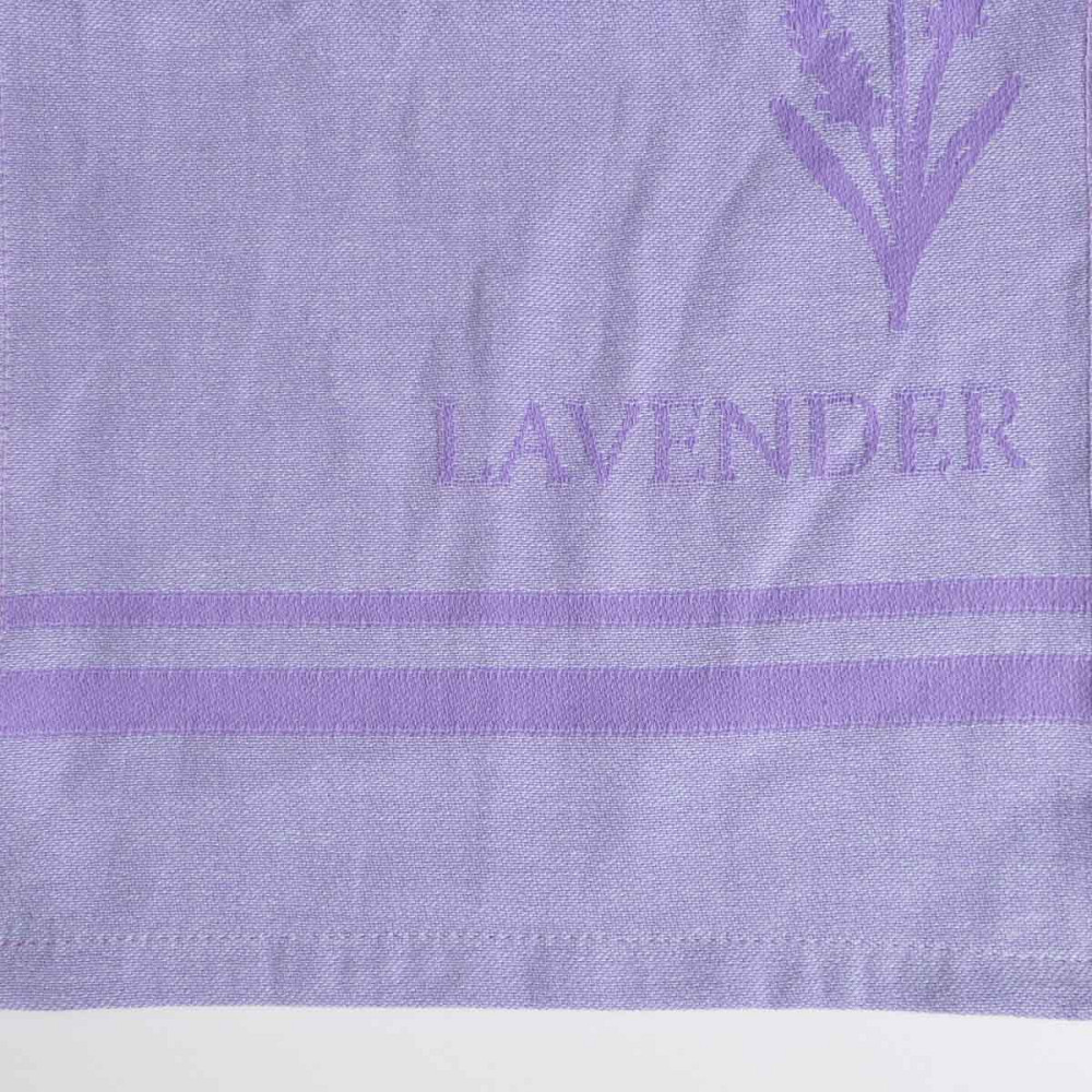Полотенце кухонное Lavender 30x50 см пестротканое 260 г/м2 100% хлопок (Серо-лавандовый) Сумы - изображение 2