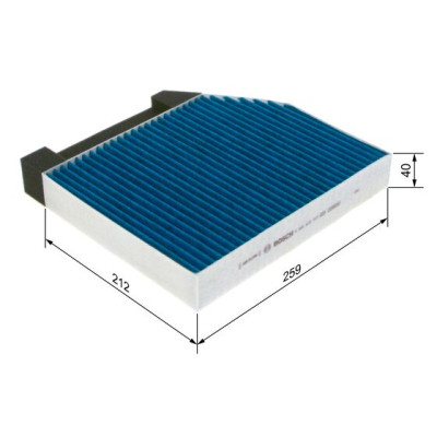 Фильтр салона Bosch 0986628567 Винница - изображение 5