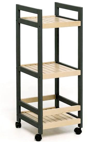 Етажерка на колесах "Ханао" венге-бланже Миколаїв - фото 1