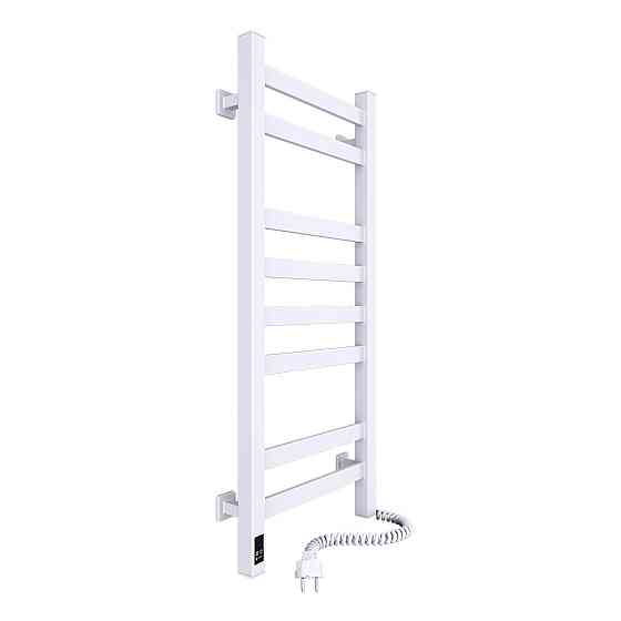 Полотенцесушитель электрический NAVIN Авангард 360х800 Sensor, белый, правый, таймер Киев