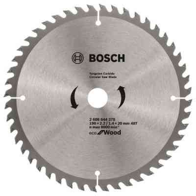 Диск пильний Bosch Eco for Wood 190x2.2x20-48T (2.608.644.378) Вінниця