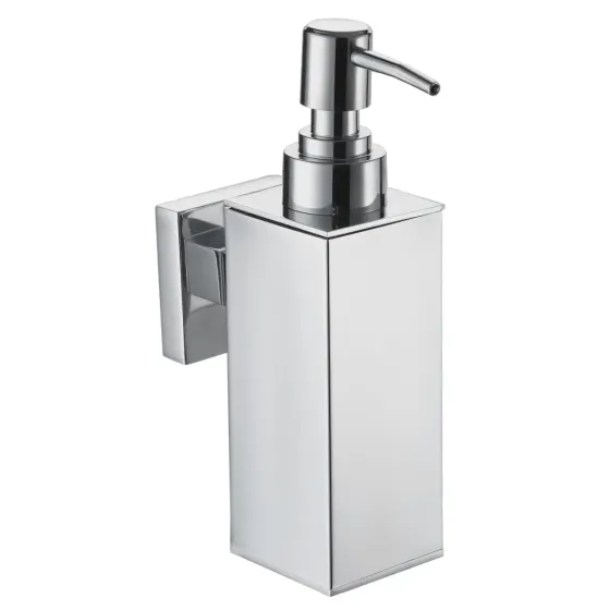 Дозатор для рідкого мила VOLLE CUADRO cromo хром Київ