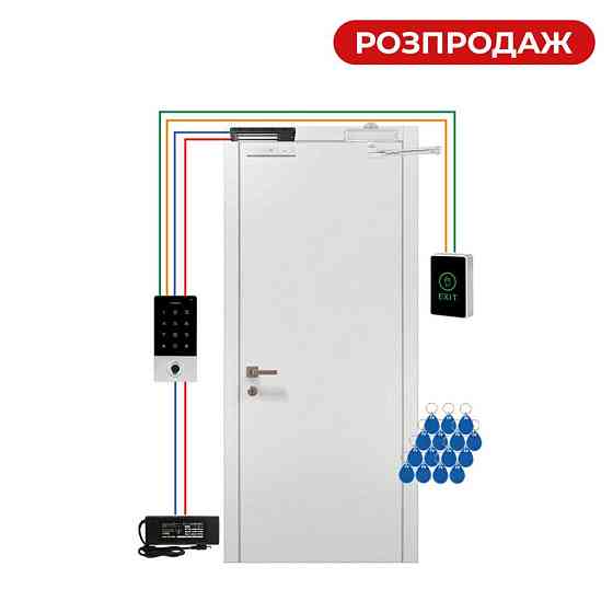 Биометрический WiFi комплект контроля доступа по отпечатоку пальца GV-510 Киев