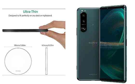 Бездротовий зарядний пристрій Copper до 30W для OnePlus Ace 6, USB-C, LED Київ