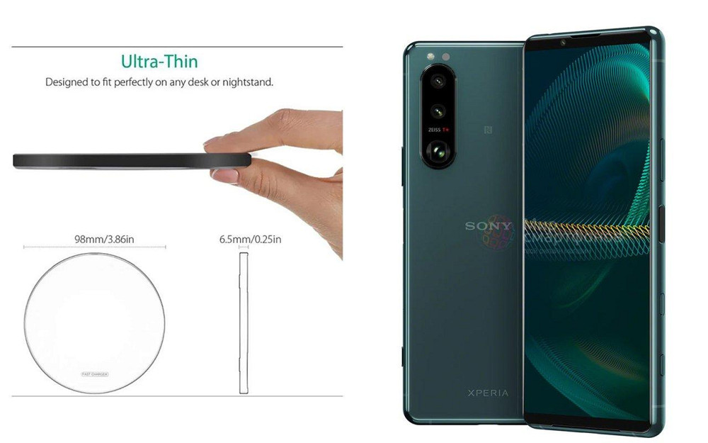 Бездротовий зарядний пристрій Copper до 30W для OnePlus Ace 6, USB-C, LED Київ - фото 3