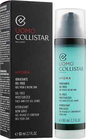 Крем для чоловіків без олії Collistar Oil Free Moisturizer Face And Eye Gel 24H 80ml Слов'янськ