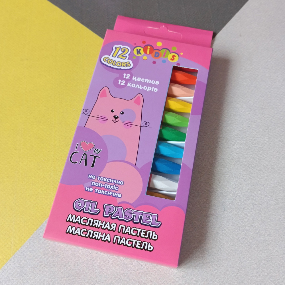 Пастель олійна 12 кол Київ - фото 1