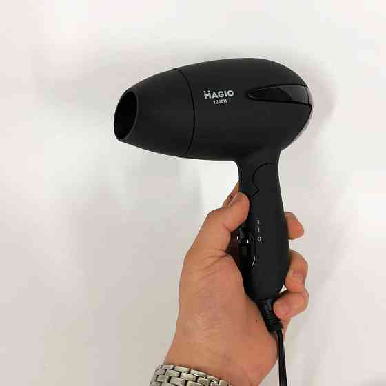 Фен професійний домашній для волосся Magio, Потужний фен для сушіння та укладання волосся IU-74 Львів