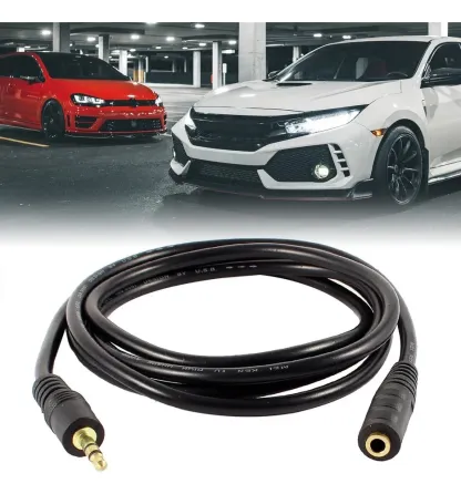 Аудіо кабель 3.5 мм, 1.4 м, для гарнітури та колонок Київ