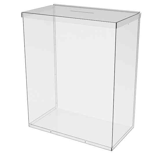 Ящик EKOSTAR без замка для пожертвований и сбора денег 400x225x500. Объем 45 литров Киев