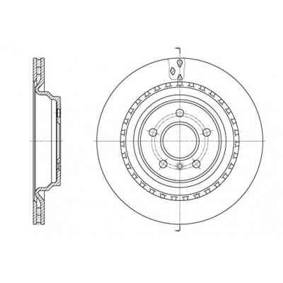 Тормозной диск REMSA 61636.10 Винница