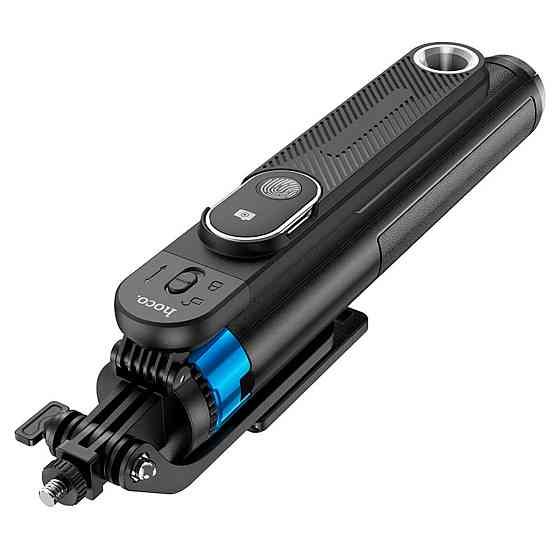 Селфі-монопод HOCO K22 Handy aluminum alloy anti-shake live broadcast holder Black (6942007623506) Київ