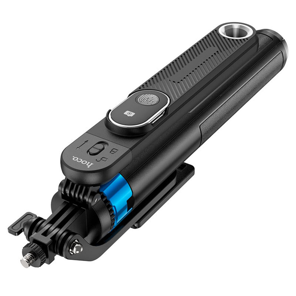 Селфі-монопод HOCO K22 Handy aluminum alloy anti-shake live broadcast holder Black (6942007623506) Київ - фото 5
