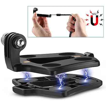 Магнітне кріплення для екшн-камери телефону на шию під одяг AC Prof HQS-MG356 Київ