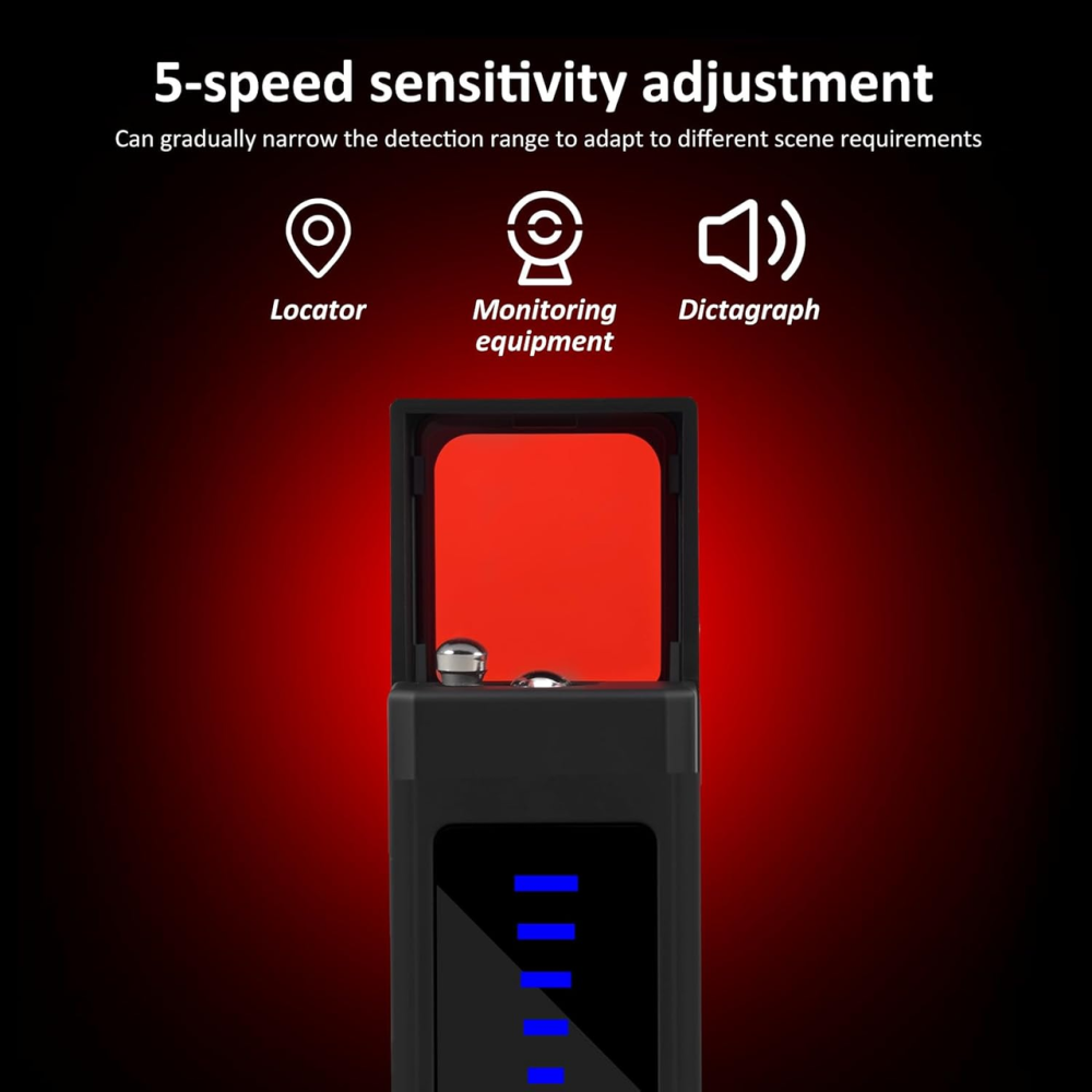 Детектор скрытых камер и жучков JETMAN RF-Scanner — Антишпионский GPS-детектор, Магнитный сенсор, 1МГц–6500 МГц Киев - изображение 6