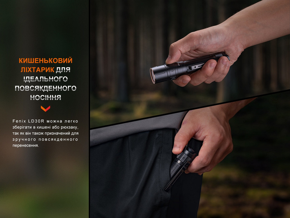Ліхтар ручний Fenix LD30R Київ - фото 8