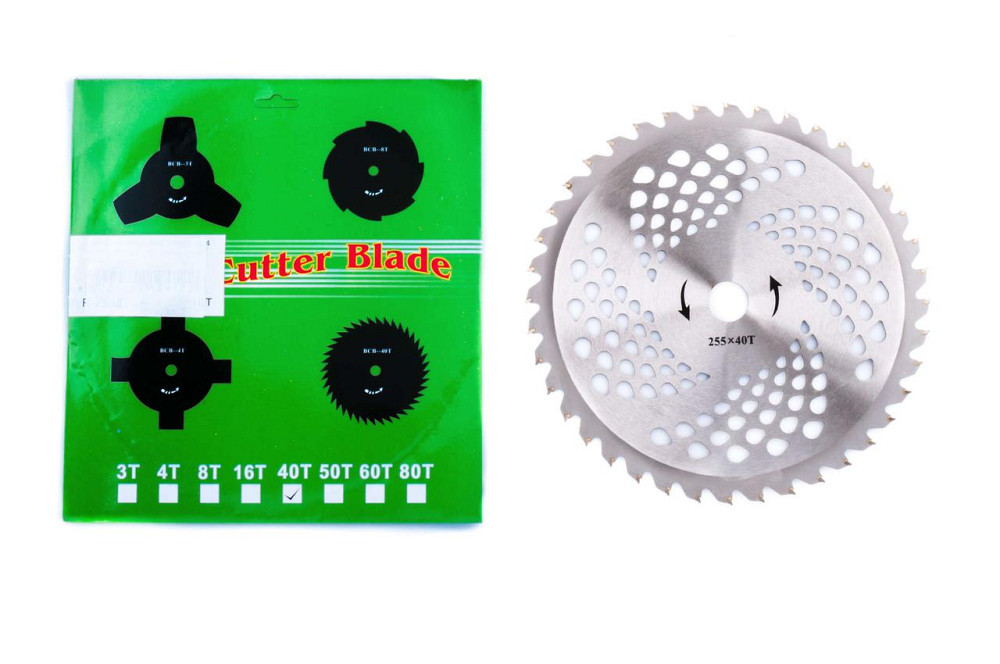 Нож мотокосы 40T (Ø255/25.4 mm) (победитовые зубья) Мукачево - изображение 1