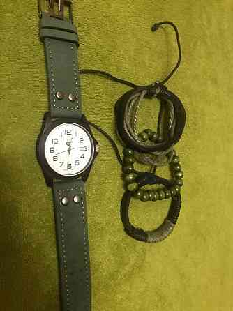 Часы мужские SOKI Green + браслеты Киев