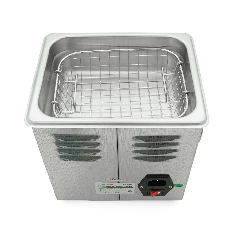 Ультразвукова ванна BAKKU BK-1200 з функцією дегазації рідини (1.6L, 60W, 40 kHz, підігрів до 80 гр. C, таймер до 99 хв.) Київ - фото 4