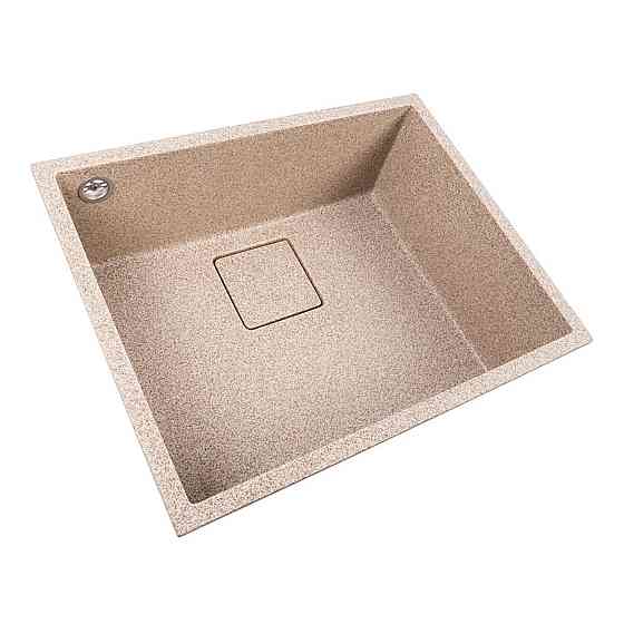 Кухонна гранітна мийка 5444 AMELI VALESO карамель Коломыя