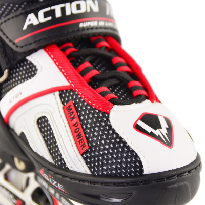 Роликові ковзани Action Danny Червоні 29-32 (PW-126B-79/Red/29-32) Вінниця - фото 6